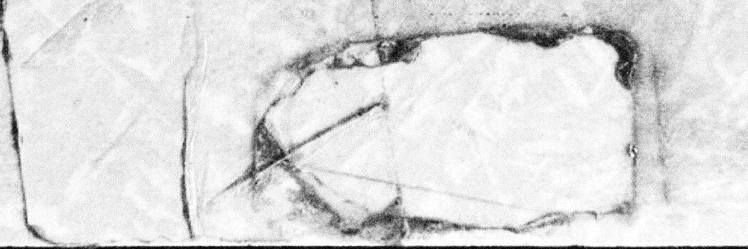 Surface of a wall displays a weathered texture, marked by dirt and signs of wear. Cracks and rough patches are evident, enhancing its aged look in subdued lighting. vector