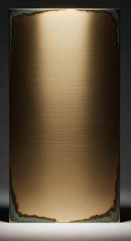 Close up of a burnt edge of corrugated cardboard with a textured surface and warm lighting creating shadows photo