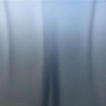 Abstract vertical gradient of cool blue and gray tones creating a serene and modern background texture photo