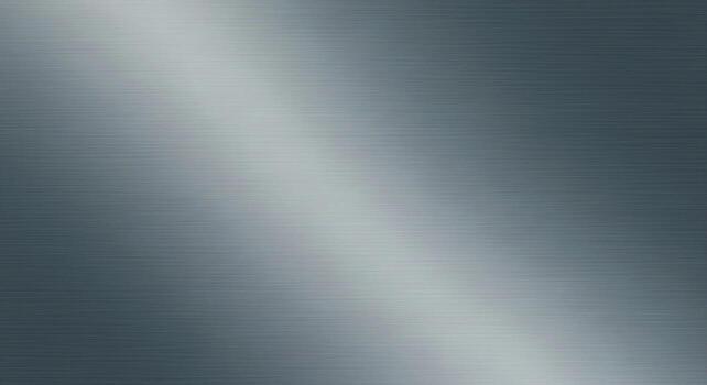 Abstract brushed metal texture with diagonal light reflection and subtle geometric pattern creating a modern industrial background photo