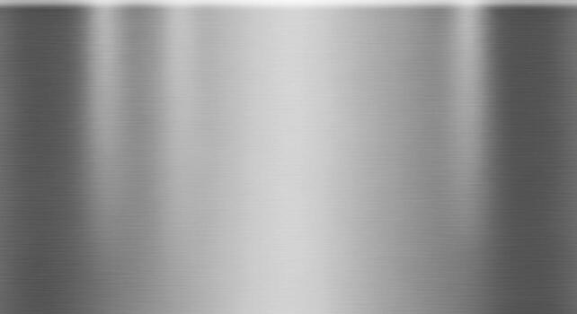 Abstract brushed metal texture with vertical highlights and shadows creating a modern sleek and industrial background photo