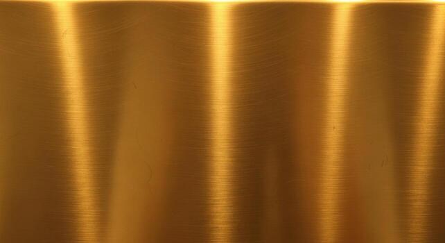 Abstract golden light streams through textured fabric creating a warm luxurious and inviting visual effect with vertical lines photo