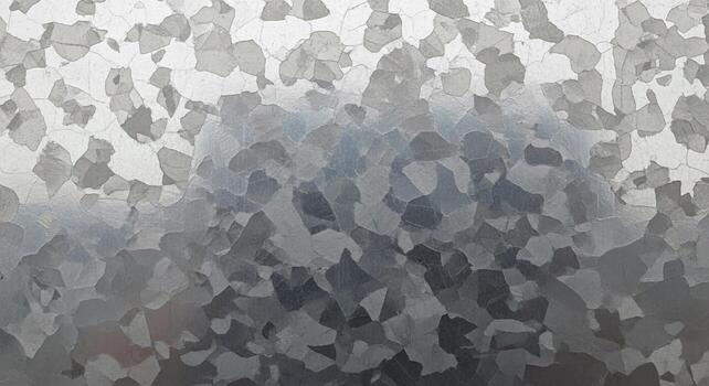 Abstract textured background with a mottled pattern of grey white and subtle purple and blue hues creating a metallic or weathered effect photo