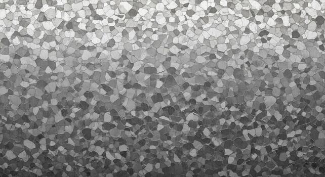 Close up textured abstract background of galvanized metal with a speckled pattern and gradient effect photo