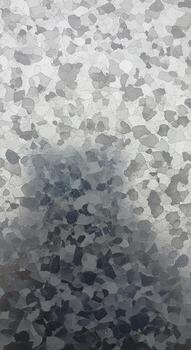 Abstract textured background with muted gray and subtle green and purple hues creating a mottled pattern photo