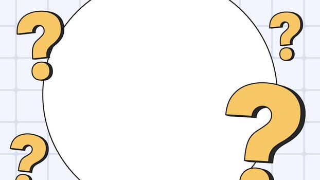 Preguntas más frecuentes bandera modelo con pregunta marcas vector