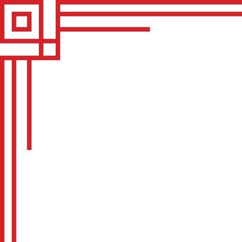 Minimal Abstract Frame Design vector