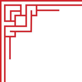 Abstract Modern Frame Border vector