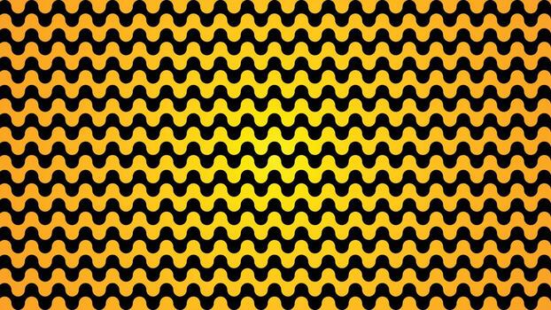 abstract black seamless pattern background illustration with yellow background vector