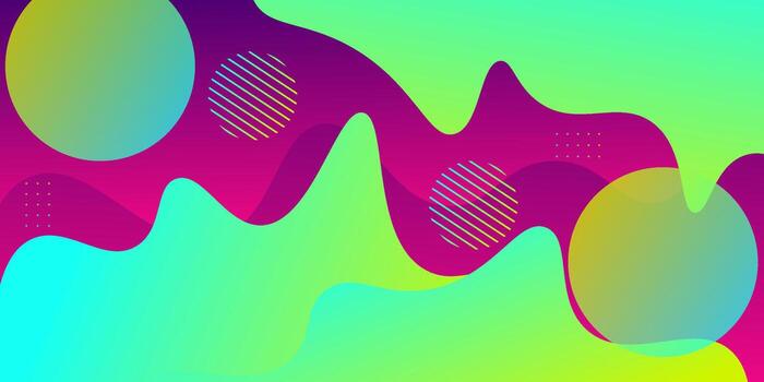 resumen vistoso degradado ola antecedentes. fluido forma composición. eps10. vector