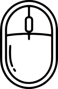 Computer Mouse Input Device Icon vector