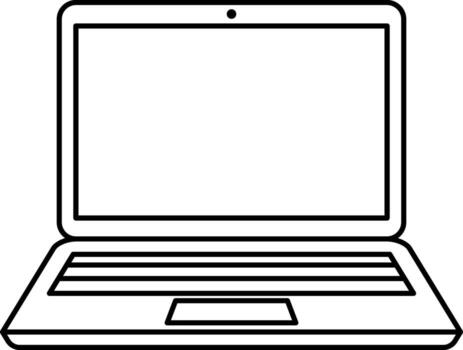 Laptop Computer Mobile Device Icon vector