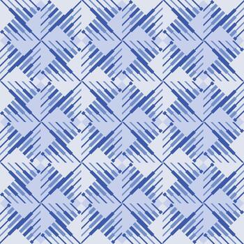 sharp and sleek seamless pattern with simple geometric art vector