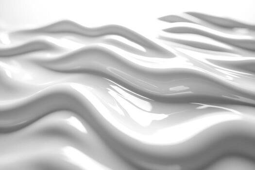 suave blanco olas crear un único resumen modelo foto