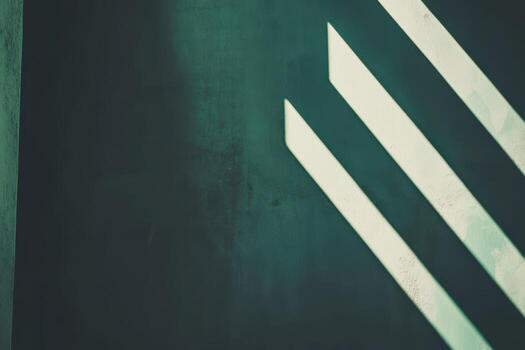 Light shadows create patterns on a textured wall in daylight photo