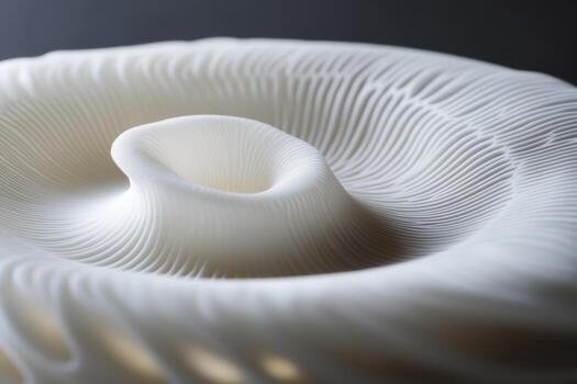 único blanco escultural diseño demostración intrincado textura patrones foto