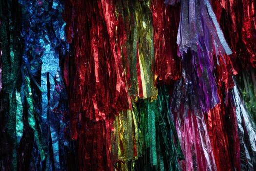 Colorful decorations for a festive celebration photo