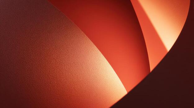 calentar ligero y curvo formas en moderno diseño foto