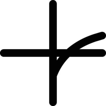 Logarithmic, Log, Function Outline Icon vector