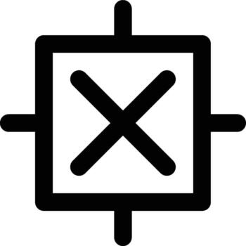 Hall Effect, Sensor, Devices Outline Icon vector