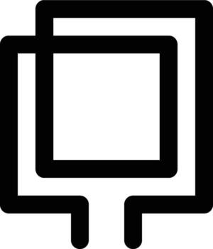 IEEE, Loop, Antenna Outline Icon vector