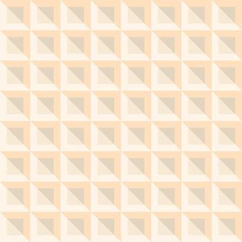 Geometric beige pattern design vector