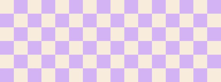 Abstract Y2K-style seamless checkered background. A retro checkerboard pattern with a groovy vibe, perfect for graphic design projects and textures. vector