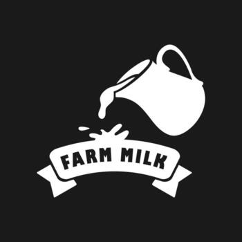 This visual showcases efforts in environmental conservation, emphasizing the value of fresh farm milk. It highlights a commitment to eco-friendly practices and organic farming. vector
