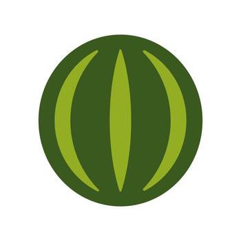 These detailed line icons depict a watermelon, highlighting its unique shape and features. Fresh and visually appealing, they symbolize summer and healthy eating trends. vector