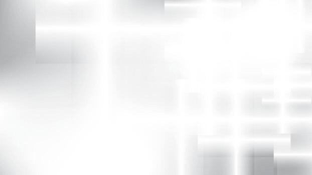 Abstract geometric white and gray color background, glowing light rectangle pattern, technology template. eps10 vector