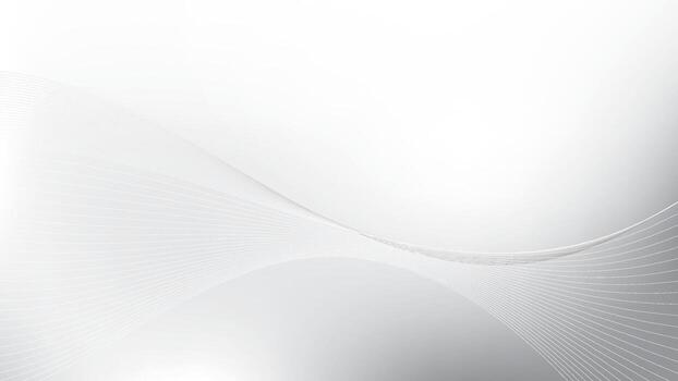 Abstract white and gray color, modern design stripes background with curve lines, wavy pattern. eps10. vector