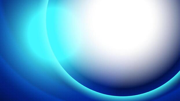 Colorful glowing light abstract background with white and blue color circle line, halftone effect, dot pattern, spot light pattern. eps10 vector