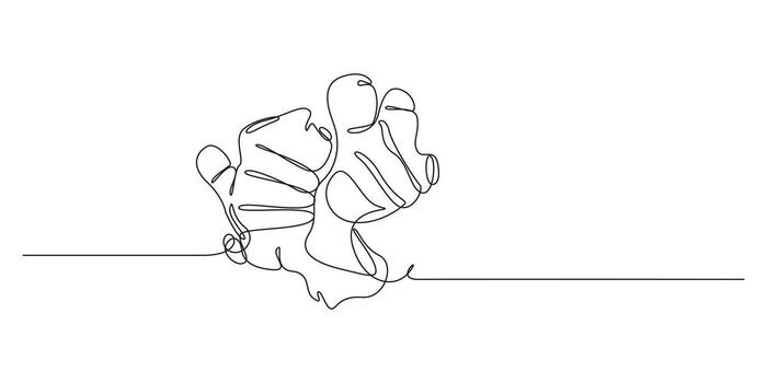 continuo línea dibujo de jengibre raíz, vector