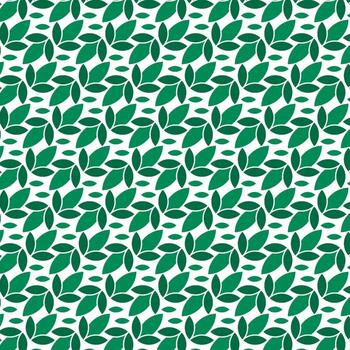 Leaves Pattern Background Design Illustration vector