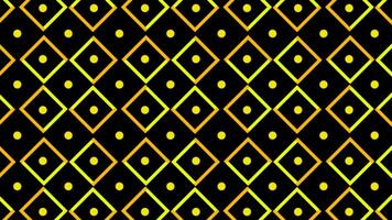 astratto animato sfondo con piazza linea e zoom cerchio video