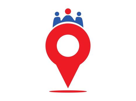 mapa alfiler persona icono, navegación puntero usuario símbolo para GPS y viaje aplicaciones vector