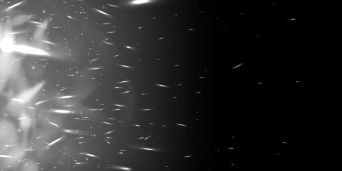 Realistic fiery sparks and glowing embers rising through smoke on dark background. Dynamic flame and heat effect with glowing light and ash. Perfect for fire, power or magic design. vector