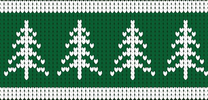 Christmas Jumper Pattern Kniting pattern vector