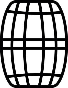 Barrel Sharp Edge Visual vector