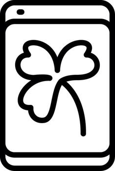 Mobile Phone Subtle UI Graphic vector