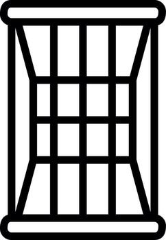 Drum Outlined Line Artwork vector