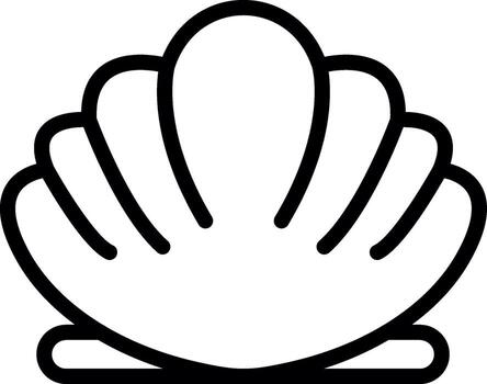 cáscara interactivo símbolo vector