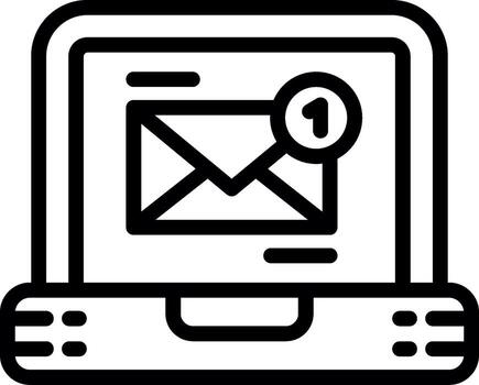 mensaje pastel bosquejo marca vector