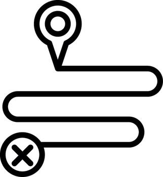 Tracker Simplified Design Piece vector