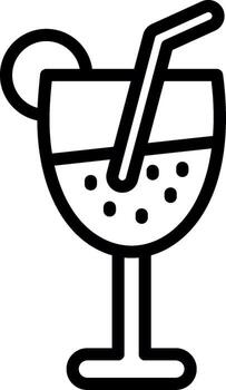 Lemon Juice Clean Sketch Form vector