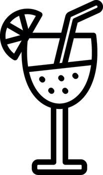 Cocktail Flat UI Form vector