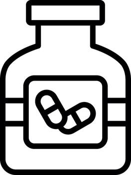 suplemento vibrante visual objeto vector