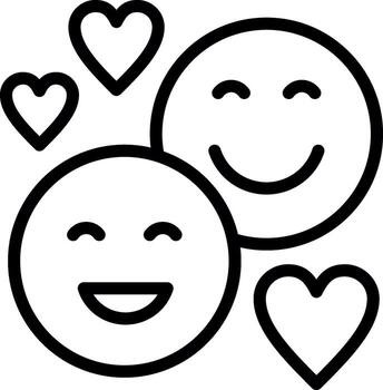 Friendship Web-Based Design Element vector