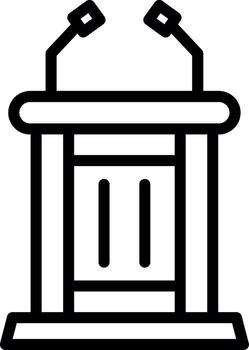 Debate Digital Tech Element vector