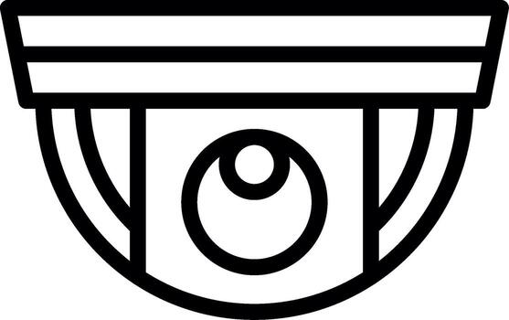 Cctv App-Based UI Graphic vector